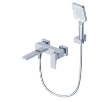 Смеситель для ванны с душем Wonzon & Woghand WW-88037068-CR хром Смеситель для ванны с душем Wonzon & Woghand WW-88037068-CR хром