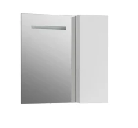 Мебель для ванной комнаты Belux Токио 80 L напольная, белая глянцевая