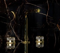 Смеситель для раковины Boheme Aura 152-G-A золото