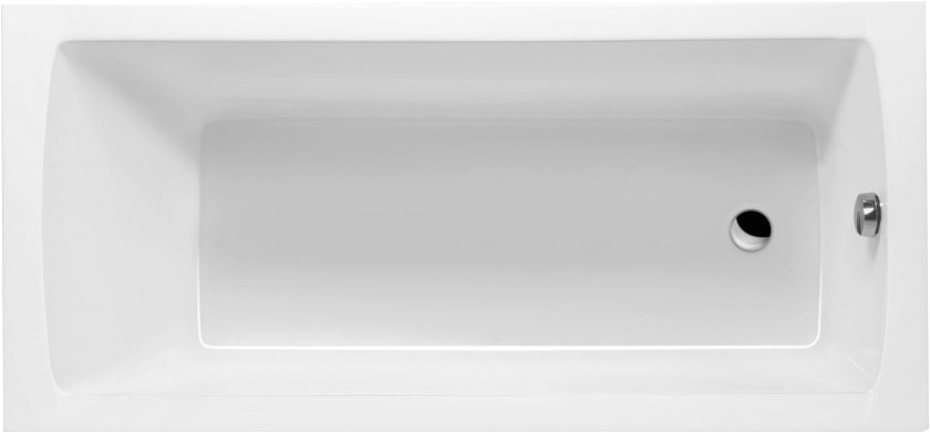 Акриловая ванна Excellent Sunrise 150x70 см, пристенная, белая, с каркасом