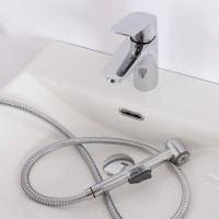 Комплект для раковины BelBagno Due LVM/HGN-CRM-W0 с гигиеническим душем Комплект для раковины BelBagno Due LVM/HGN-CRM-W0 с гигиеническим душем