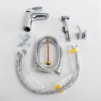 Комплект для раковины BelBagno Due LVM/HGN-CRM-W0 с гигиеническим душем Комплект для раковины BelBagno Due LVM/HGN-CRM-W0 с гигиеническим душем