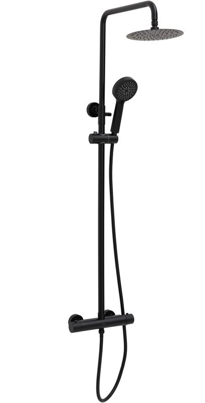 Душевая стойка Allen Brau Eclipse 5.E1A11-31 матовая черная