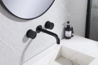 Смеситель для раковины Abber Wasser Kreis AF81122B С ВНУТРЕННЕЙ ЧАСТЬЮ, матовый черный Смеситель для раковины Abber Wasser Kreis AF81122B С ВНУТРЕННЕЙ ЧАСТЬЮ, матовый черный