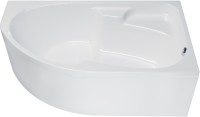 Акриловая ванна Triton София R 170x95 см, угловая, правая, пристенная, белая, асимметричная, с каркасом