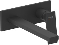 Смеситель для раковины Kludi Decus 542453975 С ВНУТРЕННЕЙ ЧАСТЬЮ, черный матовый