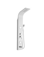 Душевая панель Ceruttispa Twin W CT9985 матовая белая