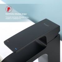 Смеситель для раковины Raglo R02.10.06, черный
