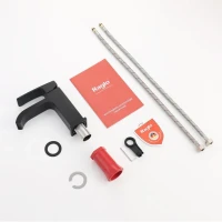 Смеситель для раковины Raglo R02.10.06, черный Смеситель для раковины Raglo R02.10.06, черный