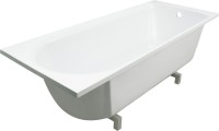 Ванна из искусственного камня Marmo Bagno Глория 170x80 см, пристенная, белая, на ножках