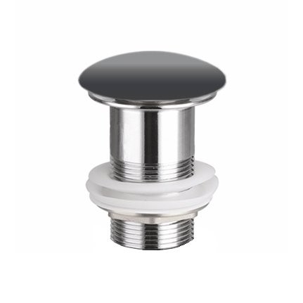 Донный клапан для раковины Ceramicanova CN2000MDH без перелива, матовый темный антрацит