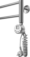 Полотенцесушитель электрический Domoterm Медея П8 40x80 ER, хром, R