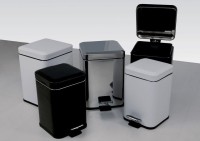 Мусорное ведро Colombo Design Black&White B9210.CR хром Мусорное ведро Colombo Design Black&White B9210.CR хром