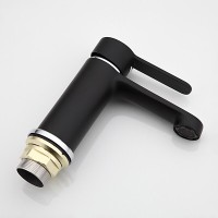 Смеситель для раковины Frap H42 F1042 черный, хром