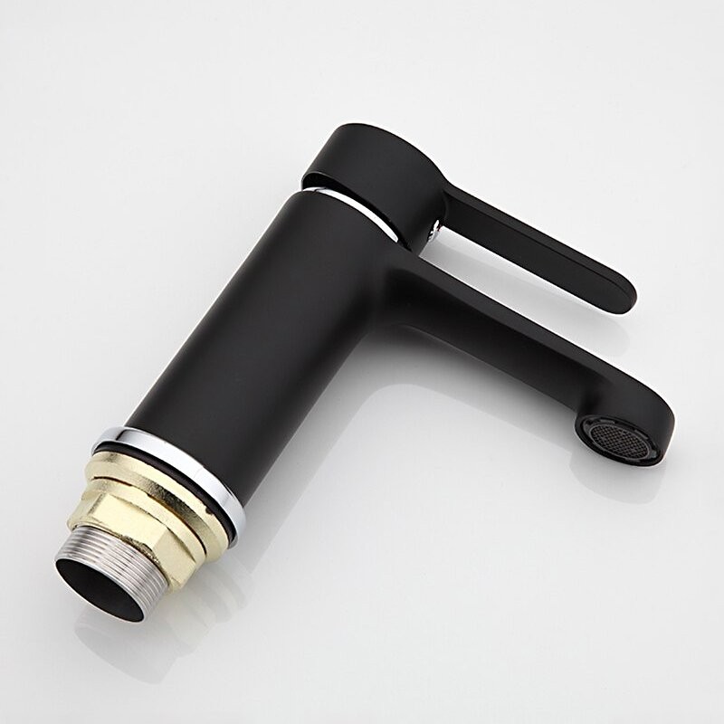 Смеситель для раковины Frap H42 F1042 черный, хром