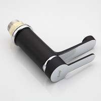 Смеситель для раковины Frap H42 F1042 черный, хром