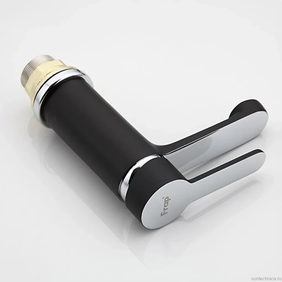 Смеситель для раковины Frap H42 F1042 черный, хром