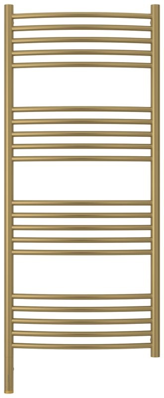 Полотенцесушитель электрический Сунержа Богема 3.1 32-6002-1250 130x55 см, подключение слева, золотой шелк, лесенка