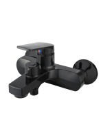 Смеситель для ванны с душем РМС PL7 PL7BL-009E черный