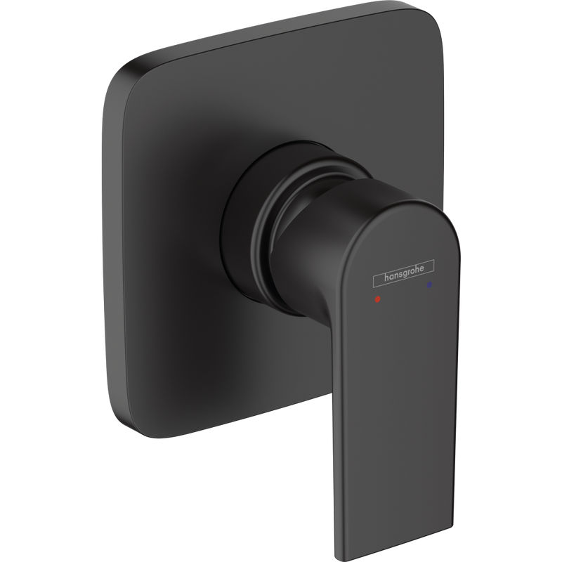 Встраиваемый смеситель для душа и ванны Hansgrohe Vernis Shape 71658670 С ВНУТРЕННЕЙ ЧАСТЬЮ, матовый черный