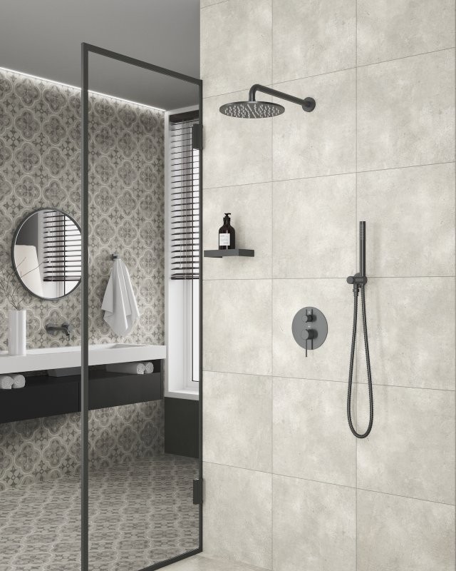 Душевой комплект Timo Saona SX-2369/18SM С ВНУТРЕННЕЙ ЧАСТЬЮ, черное золото