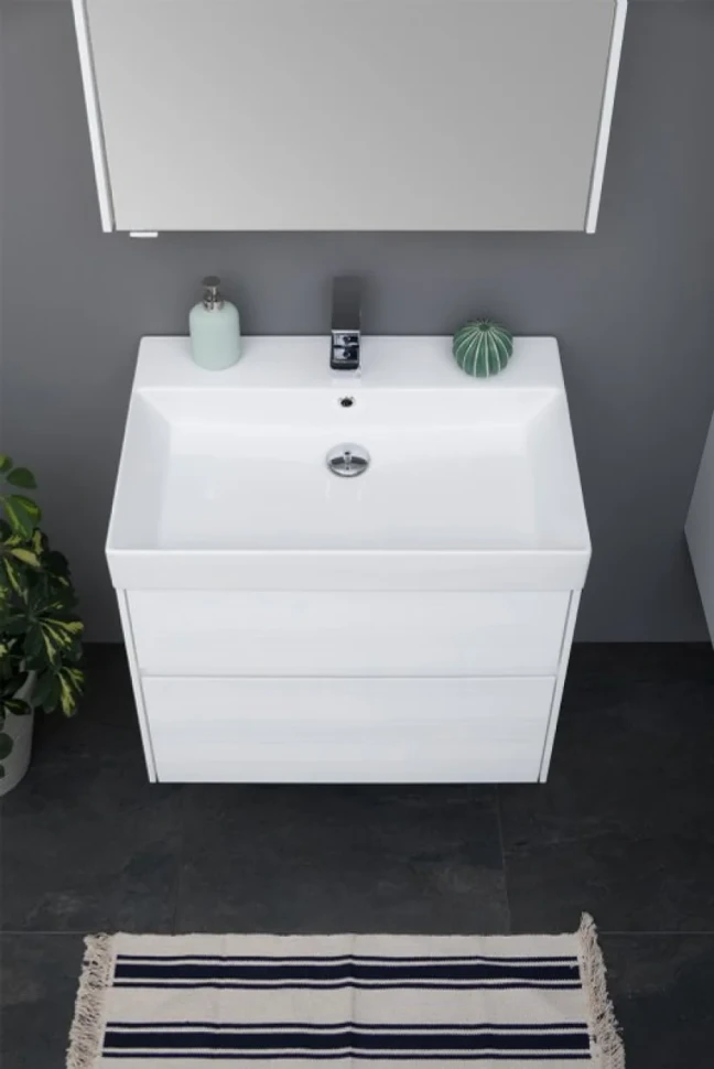 Тумба с раковиной Aquanet Бруклин 70