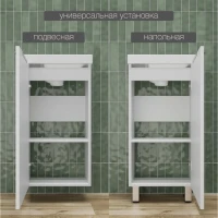 Тумба под раковину без столешницы Style Line Соло 40 белая