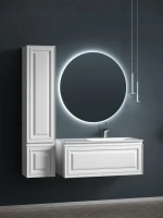 Тумба с раковиной Sancos Very 100 R bianco