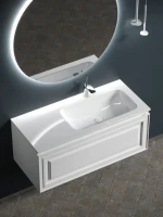 Тумба с раковиной Sancos Very 100 R bianco