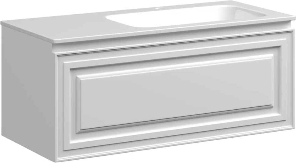 Тумба с раковиной Sancos Very 100 R bianco