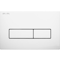 Кнопка смыва для унитаза AM.PM ErgoFit М I110301 АБС-пластик, цвет белый глянец