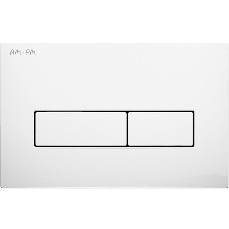 Кнопка смыва для унитаза AM.PM ErgoFit М I110301 АБС-пластик, цвет белый глянец