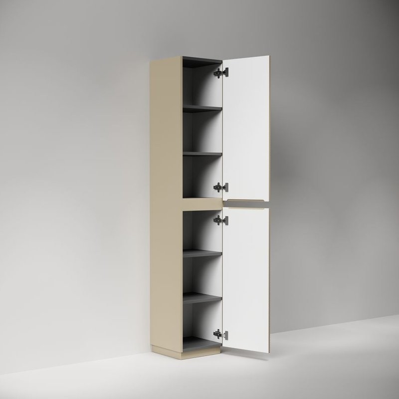 Шкаф-пенал для ванной Sancos Folk Floor PFL35FCP, капучино