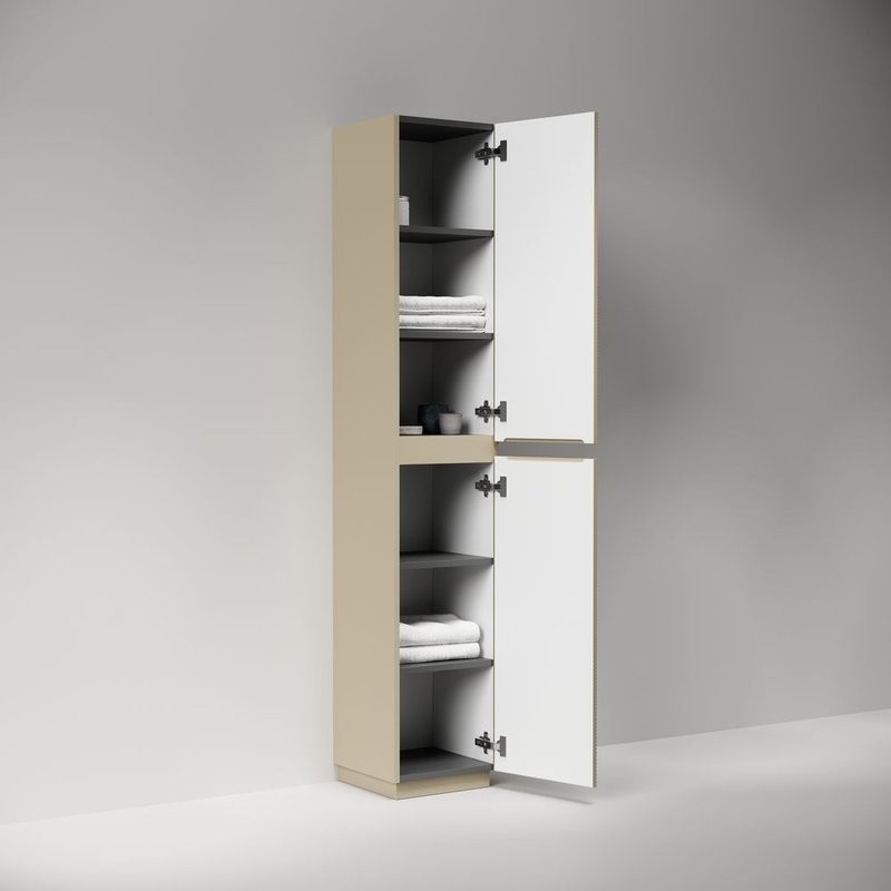 Шкаф-пенал для ванной Sancos Folk Floor PFL35FCP, капучино