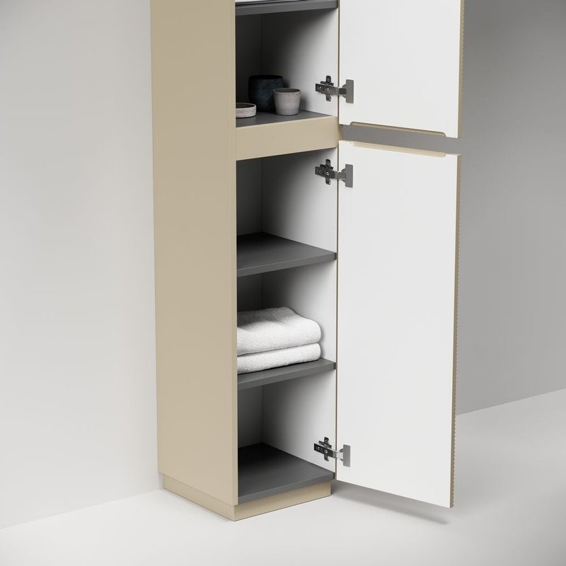 Шкаф-пенал для ванной Sancos Folk Floor PFL35FCP, капучино