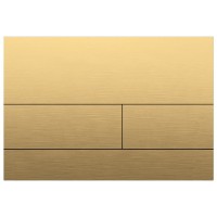 Кнопка смыва для унитаза Boheme 670-MG нержавеющая сталь, цвет матовое золото