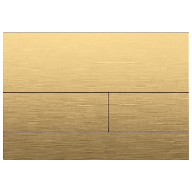 Кнопка смыва для унитаза Boheme 670-MG нержавеющая сталь, цвет матовое золото