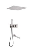 Душевой комплект Abber Daheim AF8254SP С ВНУТРЕННЕЙ ЧАСТЬЮ, сатин