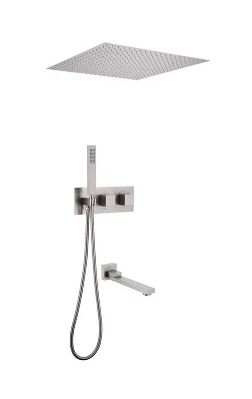 Душевой комплект Abber Daheim AF8254SP С ВНУТРЕННЕЙ ЧАСТЬЮ, сатин