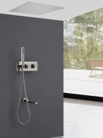 Душевой комплект Abber Daheim AF8254SP С ВНУТРЕННЕЙ ЧАСТЬЮ, сатин