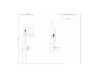 Душевой комплект Abber Daheim AF8254SP С ВНУТРЕННЕЙ ЧАСТЬЮ, сатин