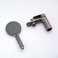 Смеситель на борт ванны AQUATEK Ника AQ1844BGM оружейная сталь