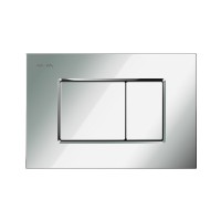 Кнопка смыва для унитаза AM.PM ProC S I070231 пластик, цвет матовый хром Кнопка смыва для унитаза AM.PM ProC S I070231 пластик, цвет матовый хром