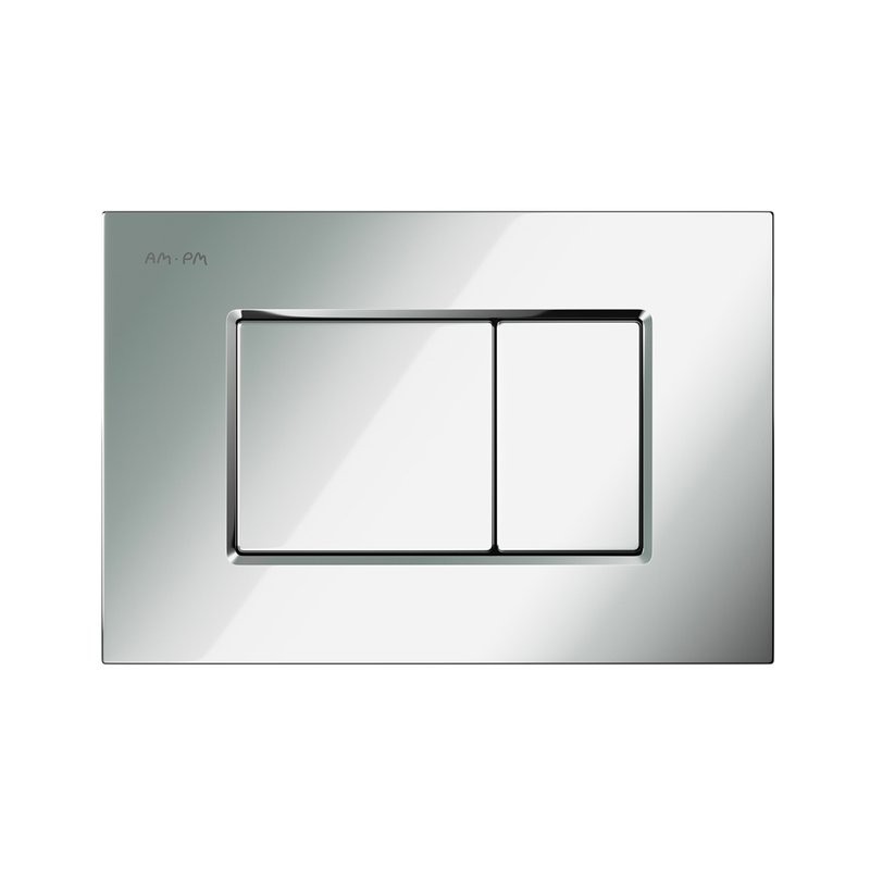 Кнопка смыва для унитаза AM.PM ProC S I070231 пластик, цвет матовый хром