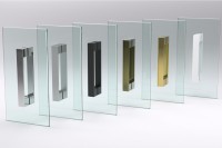 Душевой уголок Vegas Glass ZP+ZPV NOVO 100*90 03 01 профиль золото матовое, стекло прозрачное