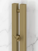 Полотенцесушитель водяной Сунержа Фьорд Pro 032-0458-1250 120x10 см, матовое золото, I-образный