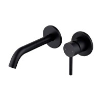 Смеситель для раковины Caprigo Don 53-027-NER С ВНУТРЕННЕЙ ЧАСТЬЮ, матовый черный Смеситель для раковины Caprigo Don 53-027-NER С ВНУТРЕННЕЙ ЧАСТЬЮ, матовый черный