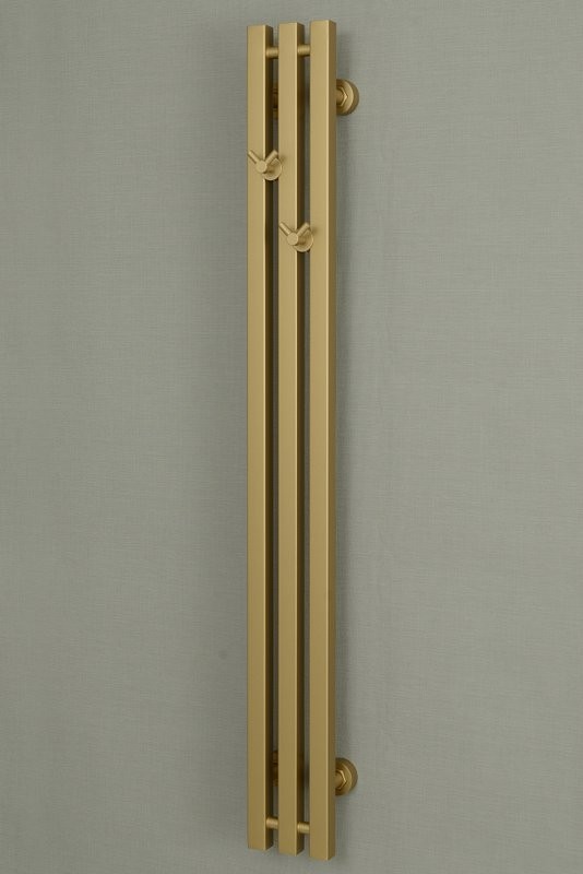 Полотенцесушитель водяной Сунержа Вердикт Pro 32-0459-1210 120x15 см, золотой шелк, I-образный