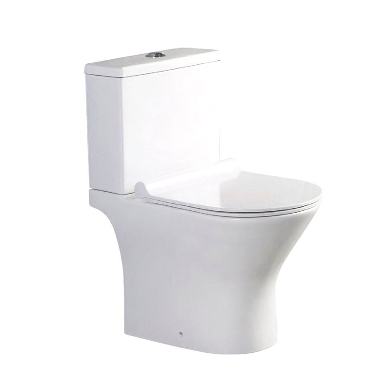 Унитаз-компакт напольный AZARIO Verde AZ-2224 глянцевый белый