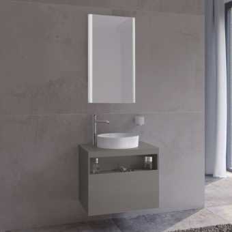 Мебель для ванной Keuco Stageline 32854 65 см, инокс матовый